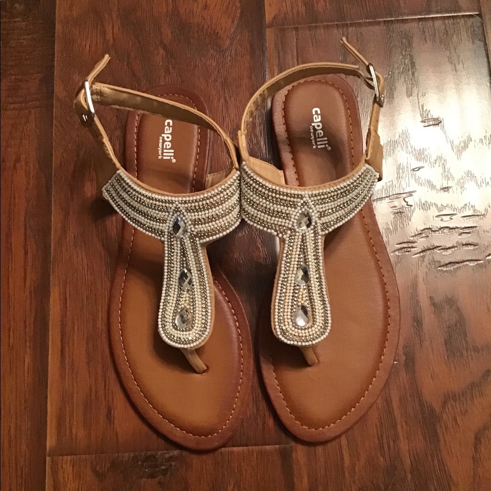 Beautiful Beaded Sandals